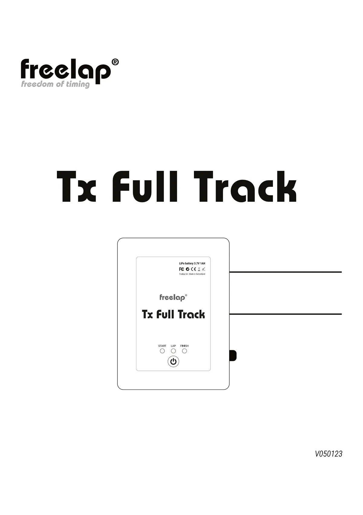 Инструкция Freelap Tx Full Track