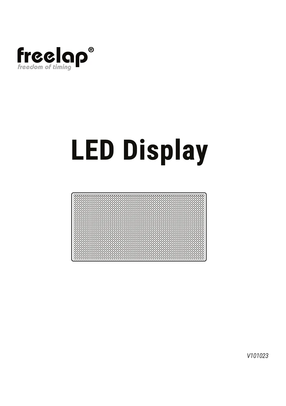 Freelap LED Display