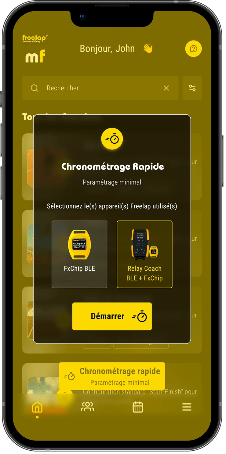 Быстрый хронометраж MyFreelap