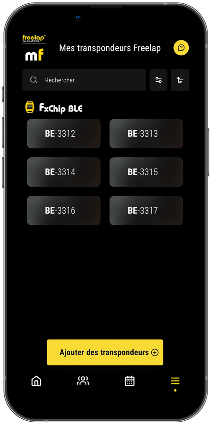 Транспондеры Mes MyFreelap