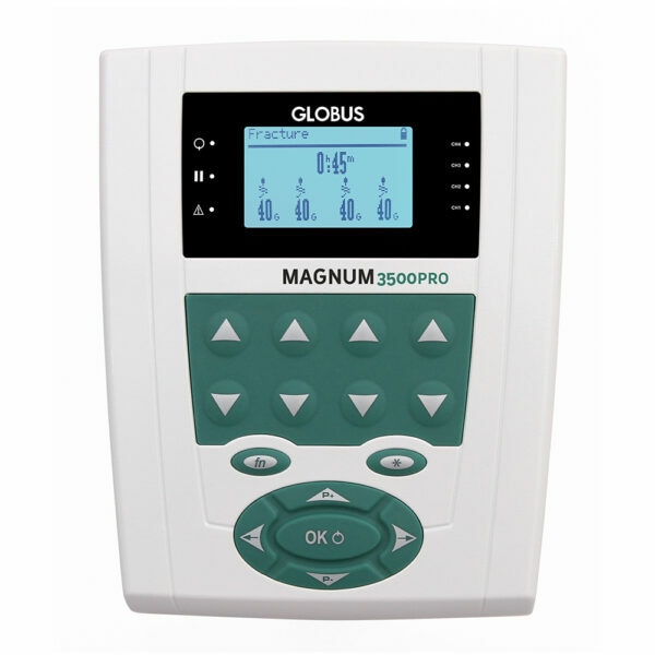 Панель управления Globus MAGNUM 3500 PRO с выбранной программой на экране