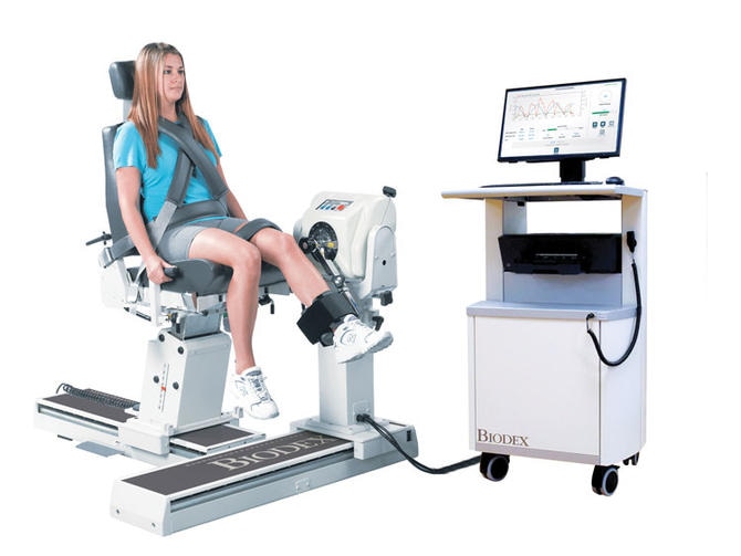 Укладка для теста сгибания и разгибания колена на Biodex System 4 Pro