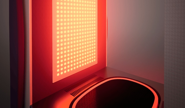 Светящаяся панель вертикального исполнения CTN LedPro Vertical, красный свет