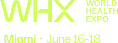 Логотип World Health Expo Miami (бывшая FIME)