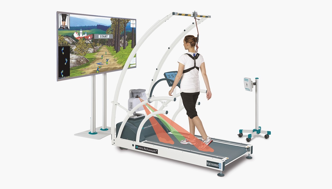 Система анализа и тренировки ходьбы zebris Rehawalk: оборудование или системная конфигурация производителя