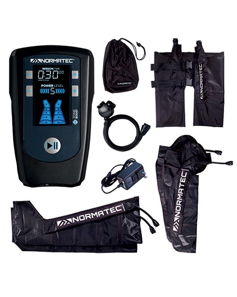 Полный набор NormaTec PULSE: блок управления, манжеты на ноги, бёдра и руку