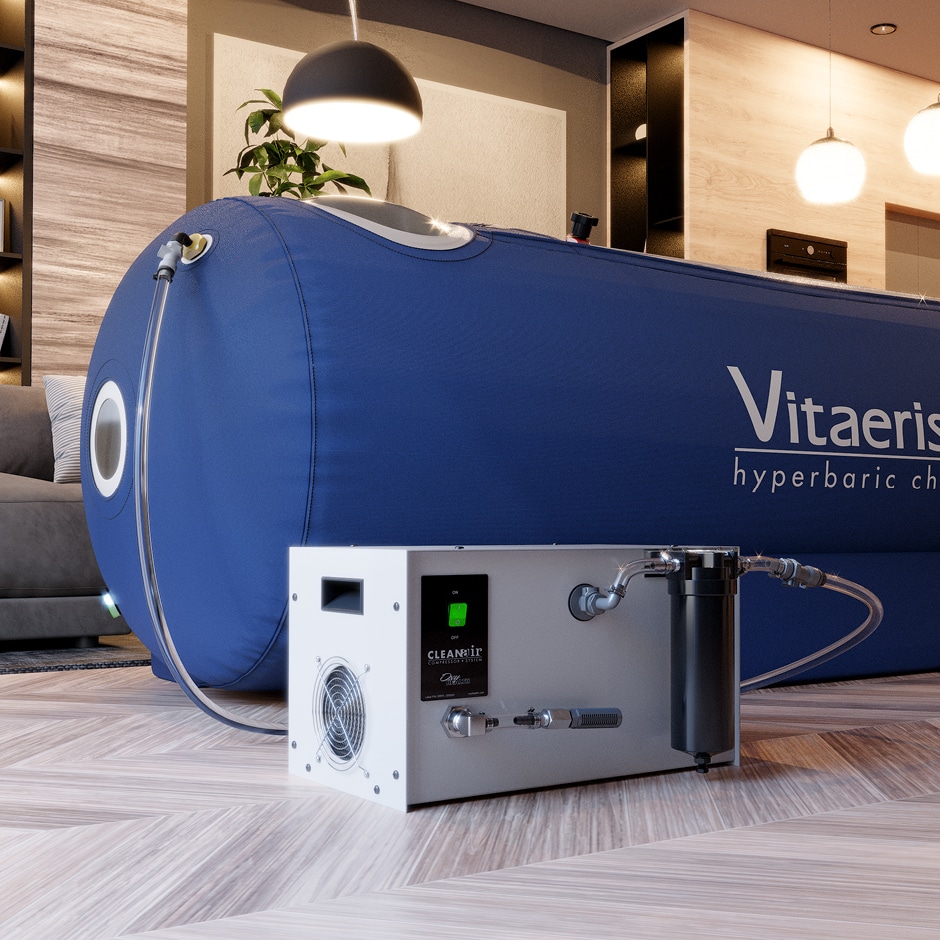 Барокамера OxyHealth Vitaeris 320 и компрессор Clean Air