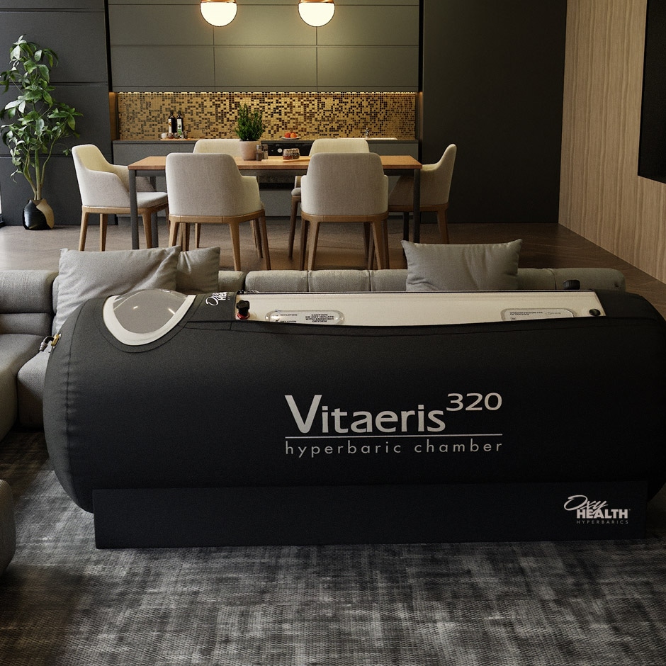 OxyHealth Vitaeris 320 в помещении, общий вид сбоку